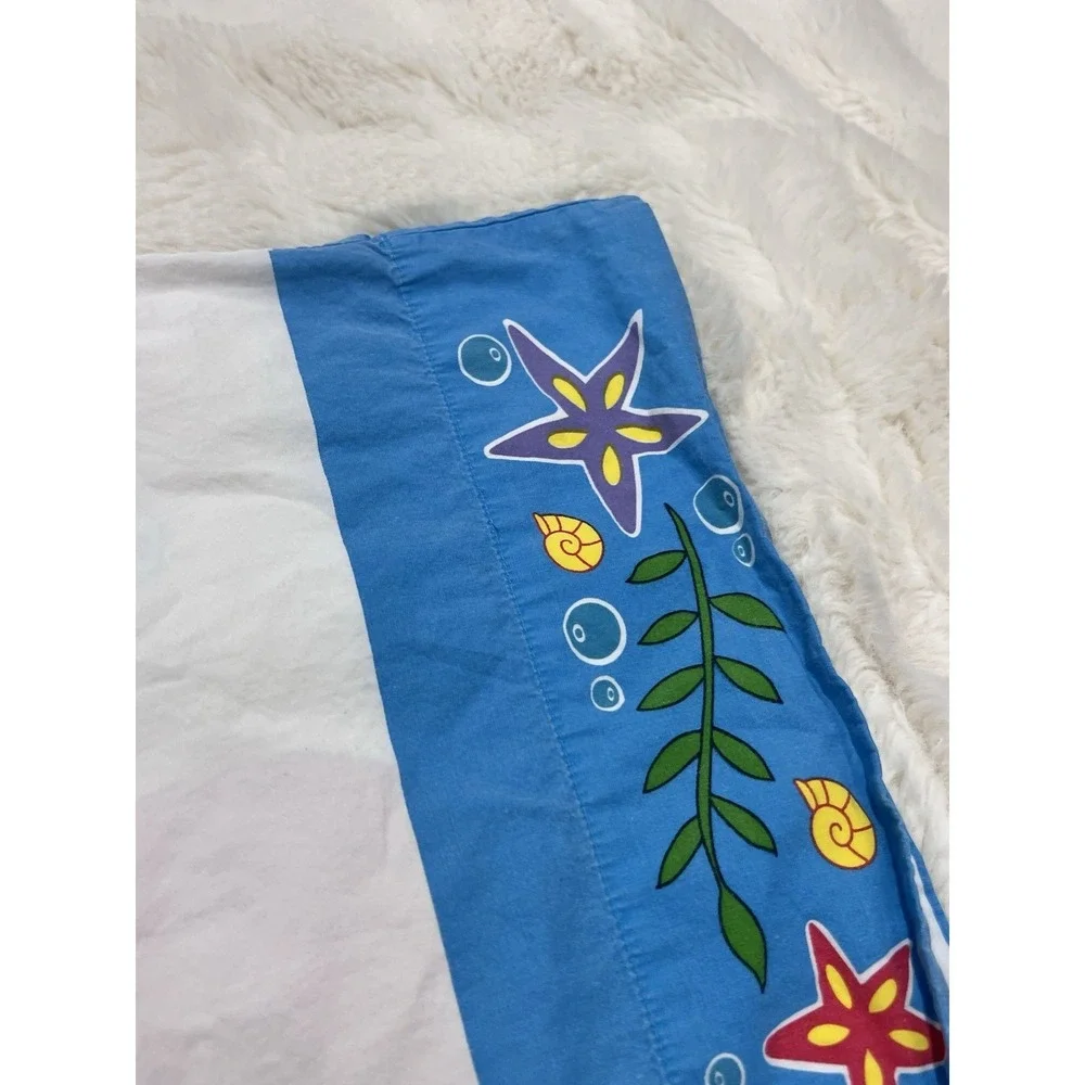 Disney's The Little Mermaid Vintage  Pillow Case 1990's Standard Sebastian